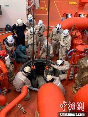 国内修船企业首艘开仓检修的LNG船完成修理